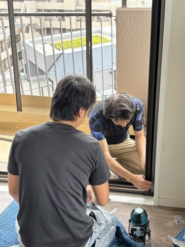 2025年6月21日 東京都中野区樹脂窓取付最終日 #だから1.5度