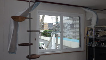 2025年7月16日　東京都江東区YKKAPマドリモ樹脂窓ハイブリットタイプ取付　＃だから1.5度　