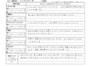 お客様の声