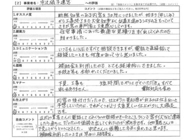 お客様の声