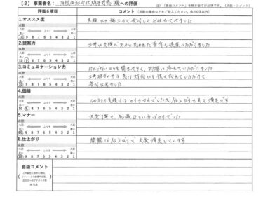 お客様の声
